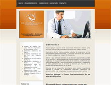 Tablet Screenshot of gastro-clinic.com